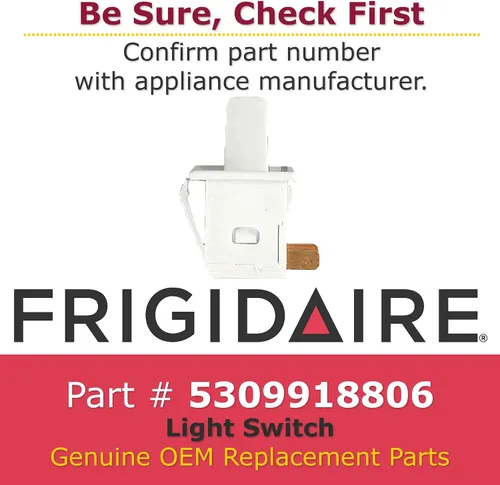 Vista 2 de Frigidaire 5309918806 Interruptor de luz
