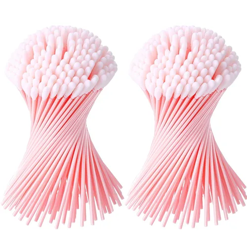 Vista 8 de Chinco 200 piezas de hisopos de espuma con punta de esponja, hisopos de espuma con punta de esponja para impresora de inyección de tinta, cabezal