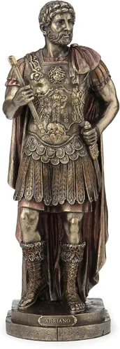 Vista 2 de Veronese Design Estatua terminada de bronce del emperador romano Adriano