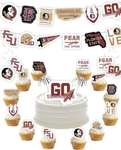 Vista 9 de Suministros de fiesta de la Universidad de Alabama para fútbol de Bama, regalo de cumpleaños Roll Tide, pancarta de fiesta de graduación de UA