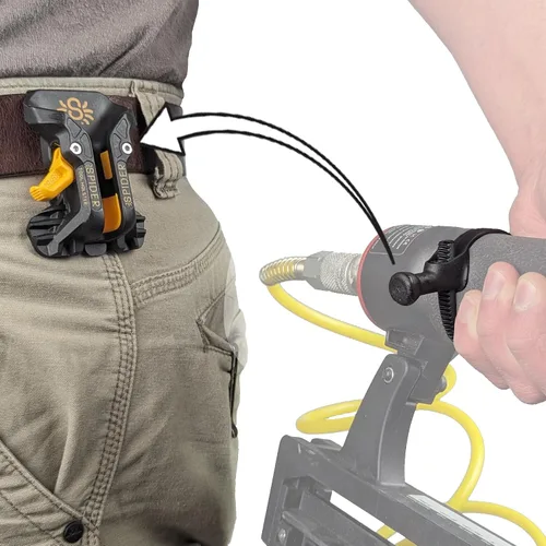 Vista 9 de Funda para herramientas – Funda Pro Tool + un agarre de herramienta + un pasador de conductor – Soporte para múltiples herramientas mejorado
