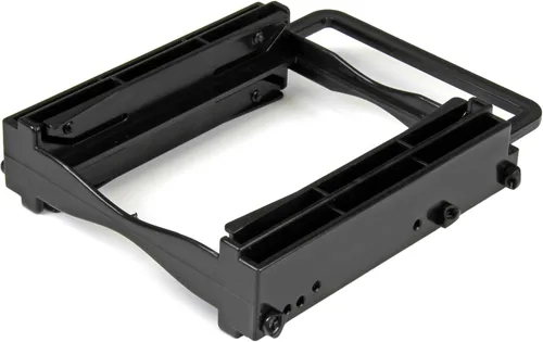 Vista 6 de StarTech.com Soporte de montaje frontal en bahía de 3.5" a 5.25" con tornillos de montaje (BRACKETFDBK), Negro