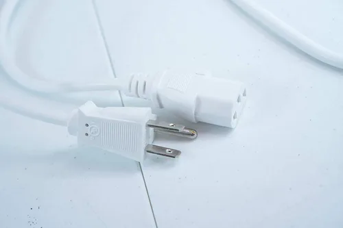 Vista 3 de OMNIHIL - Cable de alimentación de CA blanco de 15 pies de largo compatible con impresora láser monocromática Lexmark MS622