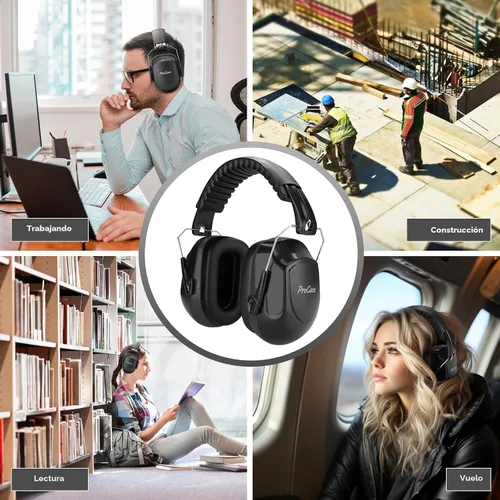Vista 7 de ProCase NRR 28dB Noise Reduction Ear Muffs, Foldable Adjustable Noise Cancelling Headphones