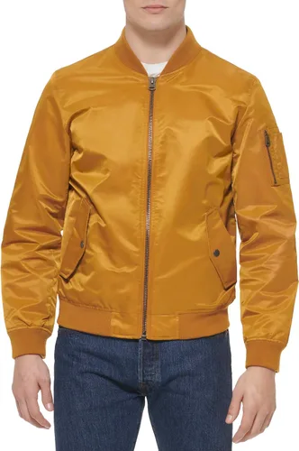 Vista 37 de Levi's MA-1 Flight chamarra satinada sin relleno para hombre