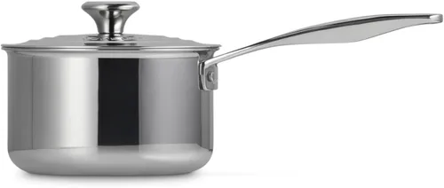 Vista 2 de Le Creuset Cacerola de acero inoxidable de tres capas de 2 cuartos de galón