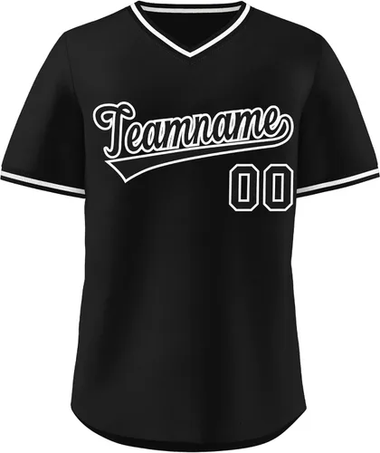 Vista 29 de KXK - Camiseta de béisbol personalizada con nombre y número cosidos, estilo Hip Hop, con cuello en V, atlética, para hombres, mujeres y jóvenes
