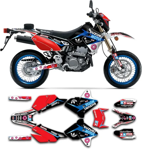 Vista 53 de Kit de calcomanías personalizadas para Suzuki DRZ400 E / DRZ400 Enduro / DRZ400E / DR-Z400E / DRZ400 EN 1999-2024, SZDRSE9919003-KO