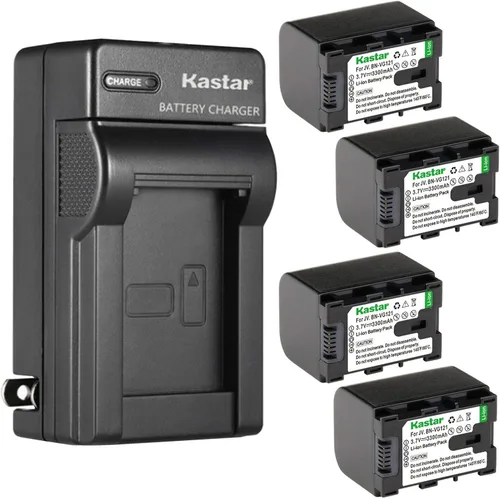 Vista 7 de Kastar Reemplazo del cargador de batería de pared de CA para JVC GZ-HM350 GZ-HM390 GZ-HM430 GZ-HM435 GZ-HM440 GZ-HM445 GZ-HM446 GZ-HM450 GZ-HM550