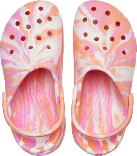 Vista 4 de Crocs Zuecos clásicos con plataforma Cutie unisex para niños