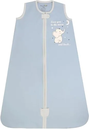Vista 49 de Manta de algodón orgánico para bebé, saco de dormir 0.5 TOG 0-6 meses, paquete de 2 unidades Rosette