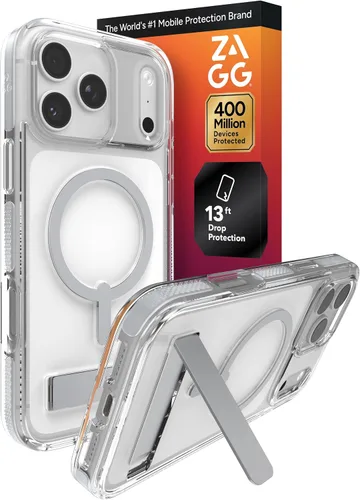 Vista 32 de ZAGG Gear4 Santa Cruz Snap Case para Apple iPhone 14, protección contra caídas D30 de hasta 13 pies (4 m), compatible con carga inalámbrica, parte