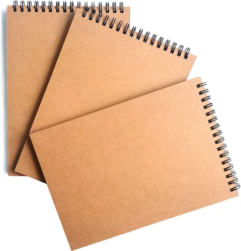 Vista 7 de Twinkle Steno blocs de notas, papel grueso blanco puro, 60 hojas, 6 x 8 pulgadas, (1 paquete, papel en blanco)