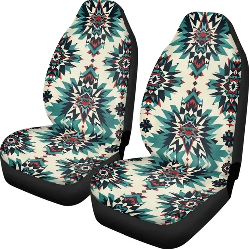 Vista 12 de INSTANTARTS Fundas de asiento de coche con diseño de dalia estética, solo para asientos delanteros, protector de asiento de vehículo, 2 unids/set
