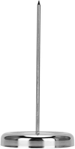 Vista 7 de Hilitand Soporte de notas de papel de varilla recta de acero inoxidable con clip Check Husillo Bill Fork Recibo Factura Spike Stick Holder