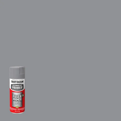Vista 2 de Rust-Oleum 249279 Spray de imprimación de relleno automotriz, 11 onzas, gris