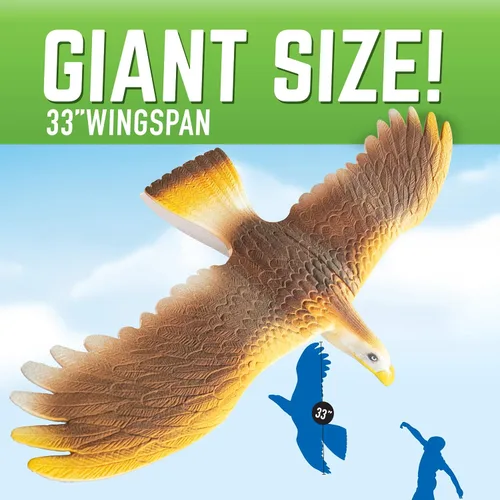 Vista 3 de Geospace GEOGLIDE™ Kit de planeador de halcón elevado con envergadura de 33 pulgadas