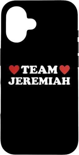 Vista 32 de Team Jeremiah I Love Jeremiah I Heart Jeremiah Case for iPhone 17