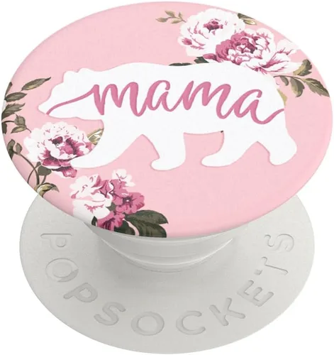 Vista 3 de PopSockets PopTop, agarre adhesivo para teléfono con parte superior intercambiable, mamá - Boho Mama