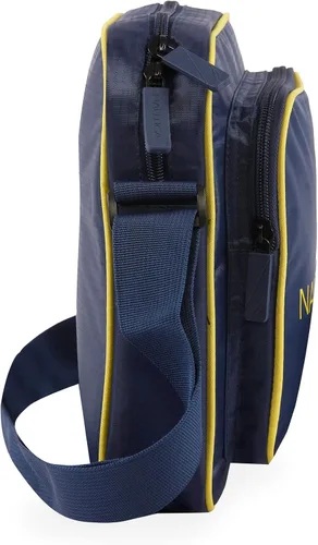 Vista 3 de Nautica Bolso de hombro, Azul marino, amarillo