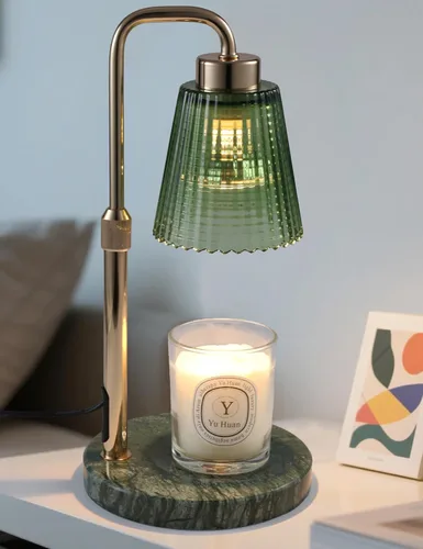 Vista 10 de GODONLIF Lámpara calienta-velas con temporizador y regulación de intensidad, regalos de cumpleaños para mujeres y madres, regalos para inauguración