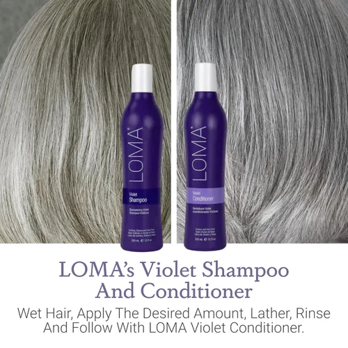 Vista 6 de Loma Hair Care Violet Duo: Shampoo and Conditioner