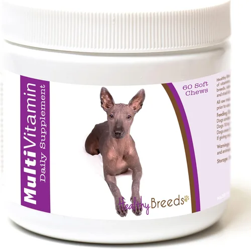 Vista 33 de Healthy Breeds Affenpinscher - Masticables blandos multivitamínicos, 60