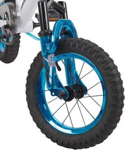 Vista 5 de Huffy Bicicleta infantil de 12 pulgadas con ruedas de entrenamiento