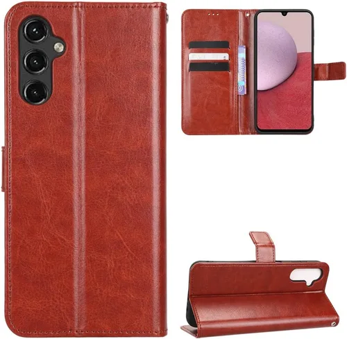 Vista 10 de Funda para Boost Mobile Celero 5G + Funda de piel con tapa para Boost Mobile Celero 5G Plus, color negro