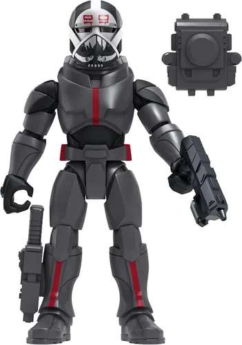 Vista 6 de STAR WARS Mission Fleet Clone Commando Clash - Figura de acción a escala de 2.5 pulgadas, paquete de 4 con múltiples accesorios, juguetes para niños