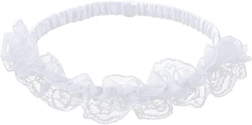 Vista 5 de QinCiao Disfraz de sirvienta para hombre, adulto, uniforme para cosplay, vestido mini babydoll con delantal francés, sirvienta, color negro