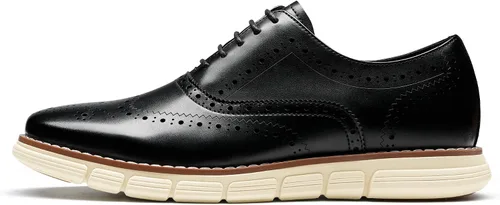 Vista 2 de Bruno Marc - Tenis de vestir para hombre, calzado formal estilo Oxford