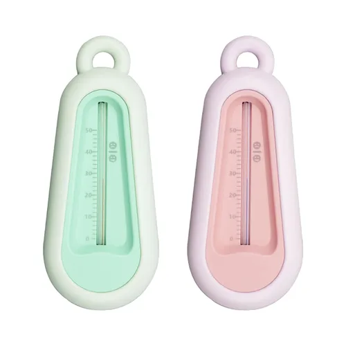 Vista 2 de Termómetro de bañera para bebé, medidor de temperatura del agua, accesorios para el cuidado del bebé, sensor de prueba de temperatura para bebés