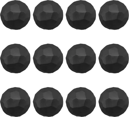 Vista 10 de 24 clavos magnéticos para puerta de garaje, accesorios decorativos para entrada de casa y puerta, montaje magnético, 1 pulgada, negro 24 piezas negro