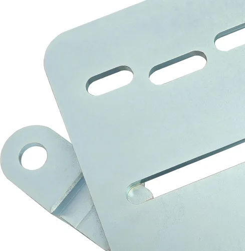 Vista 5 de Kojem Soporte de montaje de asiento de acero compatible con 1992-1999 BMW E36 Coupe Racing Seat Mount Rail (Plata)