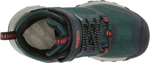 Vista 5 de KEEN Wanduro - Botas de senderismo unisex para niños, impermeables, fáciles de poner y duraderas
