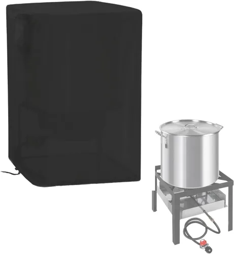 Vista 10 de Cubierta de Estufa de Propano para Quemador Individual de Propano GasOne de 10.4", Cubierta de Estufa de Gas Portátil Impermeable Cubierta
