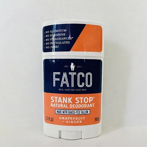 Vista 8 de FATCO Stank Stop All Desodorante natural con sebo y aceite de coco orgánico, pomelo + jengibre, paquete de 2 (1.7 onzas)
