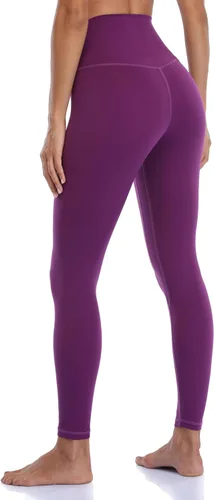 Vista 2 de YUNOGA - Leggings de yoga ultrasuaves de talle alto y sin costuras para mujer, con control de abdomen