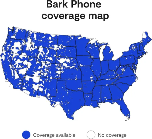 Vista 8 de Teléfono Bark - El teléfono más seguro para niños y adolescentes - Monitorea mensajes de texto, redes sociales y más - Controles parentales a prueba