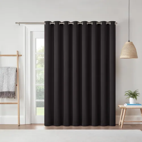 Vista 18 de Eclipse Darrell - Cortinas térmicas blackout para ventana, diseño moderno con ojales, para dormitorio o sala de estar (panel individual), 37 x 54