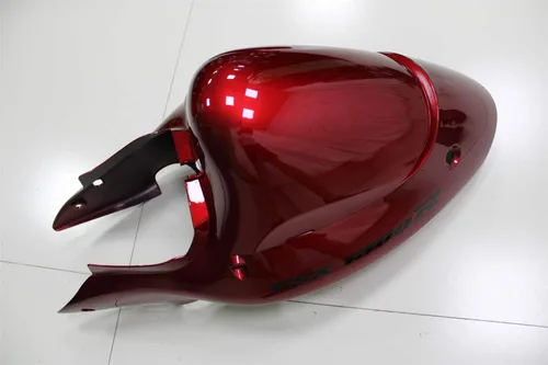Vista 7 de Carenado completo rojo brillante para Suzuki 1997-2007 GSXR 1300 Hayabusa Gen1 inyección ABS plásticos posventa carrocería kit de carrocería 1998
