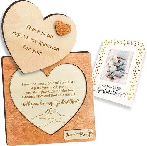 Vista 7 de 97 Decor Will You Be My Godfather Proposal Gifts – Regalos de propuesta de Dios Padre, regalos de tío padrino de ahijado, regalo de bautismo