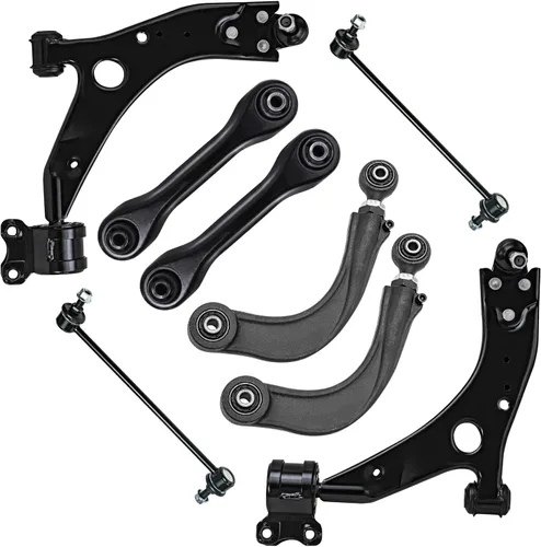 Vista 42 de Detroit Axle - Kit de suspensión frontal de 8 piezas para Chevy Silverado