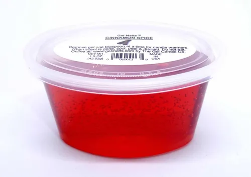 Vista 8 de Paquete de 3 Cera de gel Melts de larga duración con aroma a especias de canela para calentadores y quemadores, pela, derrite y disfruta The Gel