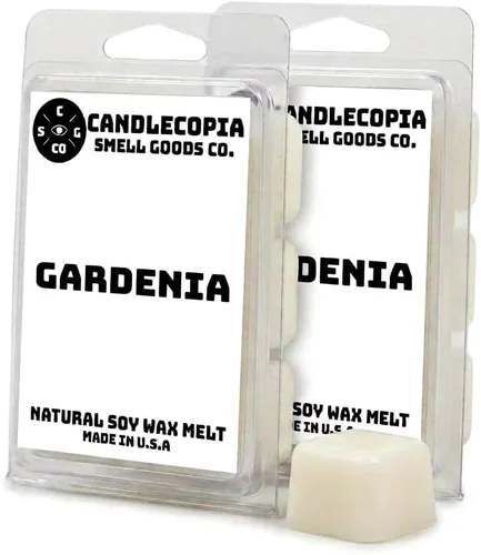 Vista 6 de Apple Maple Bourbon - Cera vegana vertida a mano fuertemente perfumada, 12 cubos de cera perfumada, 6.4 onzas en 2 paquetes de 6 unidades Bourbon