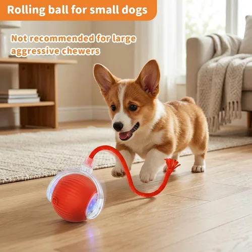 Vista 3 de Juguetes Interactivos para Gatos de Interior Pelota Automática Inteligente que Rueda para Gatitos Aburridos Mascota Mejorada de Movimiento Rápido