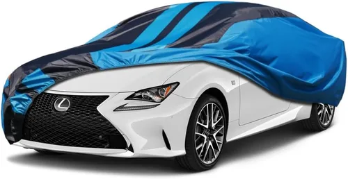 Vista 39 de Kaugung Funda impermeable para automóvil BMW Serie 3 (1999-2025), cubierta exterior completa para automóviles, ligera, resistente al sol, UV