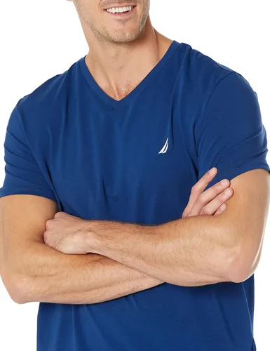 Vista 6 de Nautica Camiseta de manga corta para hombre con cuello en V