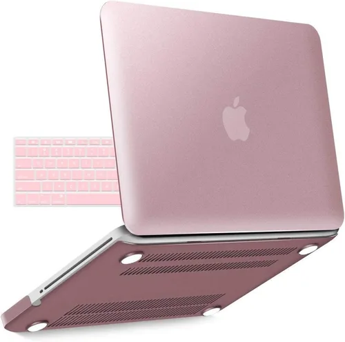 Vista 23 de IBENZER Compatible con MacBook Pro de 13 pulgadas A1278 Release 2012-2008, carcasa rígida de plástico con cubierta de teclado para Apple versión
